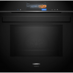 Siemens HN978GQB1 60cm 67L IQ700 Built-in Oven With Added Steam and Microwave Function